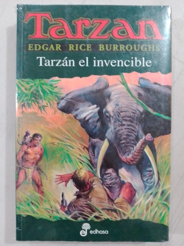 Libro Tarzán El Invencible Edgar Rice Burroughs 
