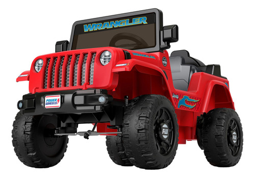 Fisher Price: Power Wheels 6v Jeep Wrangler Color Negro