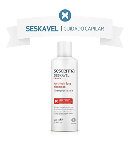 Sesderma Seskavel Champú Anticaída Para Pérdida De Cabello