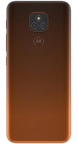 Celular Motorola Moto E7 Plus Bronze Ambar 64gb Cam 48mp 2mp