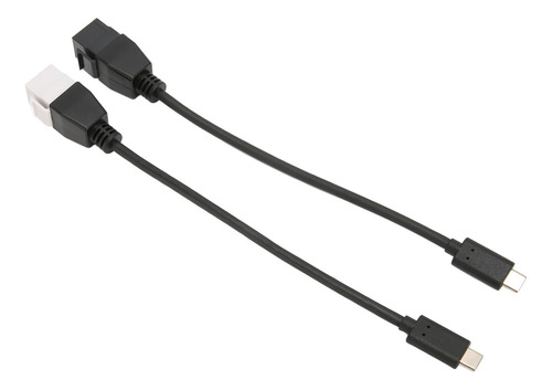Cable De Extensión Tipo C, 2 Piezas A Conector Hembra A Hemb