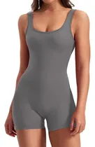Comprar Mono Sin Mangas Para Mujer, Pantalones Cortos Deportivos