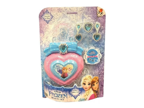 Bolso Niña Frozen Disney Set Con Accesorios Ditoys