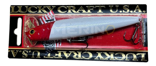 Isca Artificial Lucky Craft Gunfish 115f - Escolha A Cor Cor Gunfish 115f - Red Head