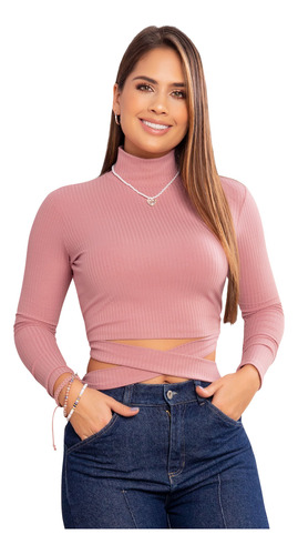 Blusa Mujer Rosa Atypical 78627