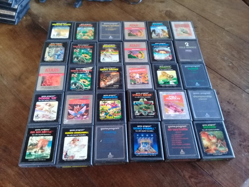 Cartuchos Atari 2600 Lote 30 Unidades