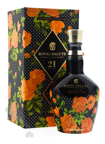 Whisky Escocês Royal Salute Quinn Edition Orange Rose 700ml