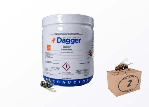 Dagger Cebo Bote 1kg 2 Pza E