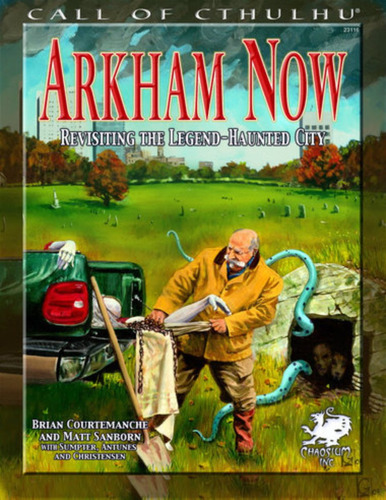 Arkham Now - Suplemento Jogo Call Of Cthulhu - Chaosium Rpg