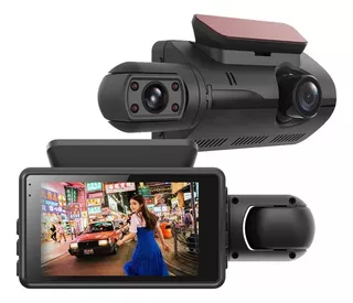 2 En 1 Dvr Coche 1080p Dash Cam Grabadora De Vídeo 2 Cámara