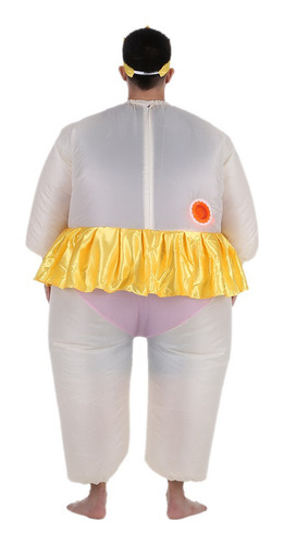 Traje De Bailarina Inflable Adulto Bonito Terno Gordo