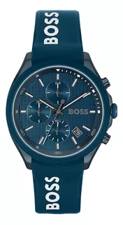 Boss Velocity Men's Chronograph Stainless Steel Case And Sil
