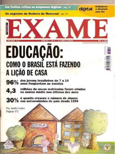Revista Exame - Educação: Como O Brasil Está Fazendo A Lição