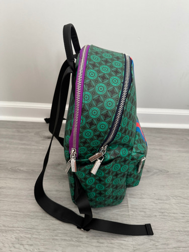 Mochila Jackie Smith Nueva Edición Limitada Verde Estampado