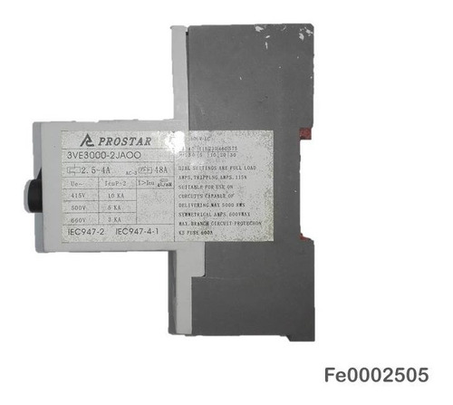 Breaker Potencia 2.5-4.0a 3ve3000-2jaoo