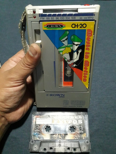Walkman Crow Radio  Cassette De 1980 