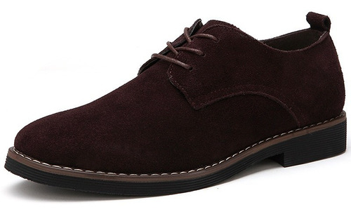 Zapatos Oxford De Gamuza Para Hombre, Talla Grande