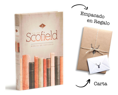 Biblia De Estudio Scofield Tapa Dura Rvr 1960