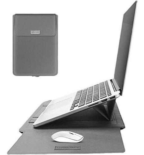 Funda Universal Soporte Y Pad Mouse Laptop 15-15.6puLG.gris