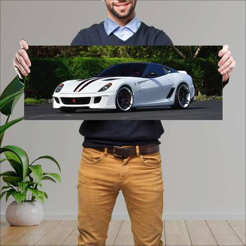 Cuadro 30x80cm Auto 2012 Ferrari 599 Vx By Vorst 494