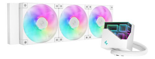 Enfriador de agua Deepcool Antifugas Argb Lt360 Deepcool blanco