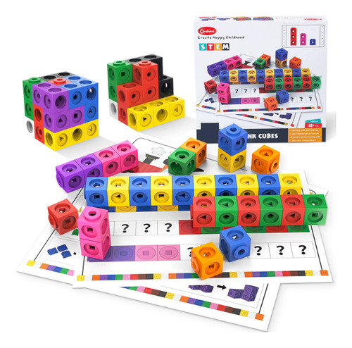 Actividades De Aprendizaje Preescolar De Mathlink Cubes Numb