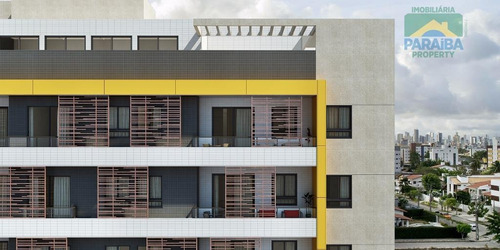 Imagem 4 de 15 de Apartamento Residencial À Venda, Bessa, João Pessoa. - Ap0511
