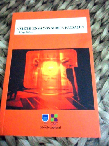 Siete Ensayos Sobre El Paisaje. Hugo Gilmet Usado