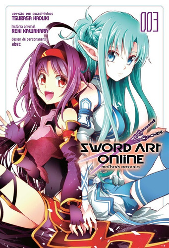 Sword Art Online - 03: Mother's Rosario, de Kawahara, Reki. Editora Panini Brasil LTDA, capa mole em português, 2021
