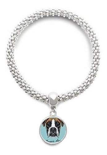 Ra, Brazalete Para M Lop-eard Boxer Dog Pet Animal Astilla R