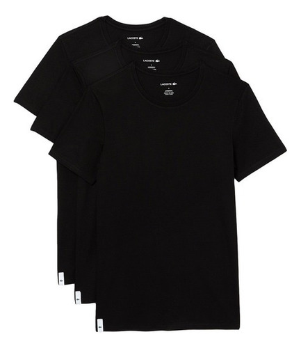 Paquete 3 Camisetas Playeras Lacoste Essentials Original 3