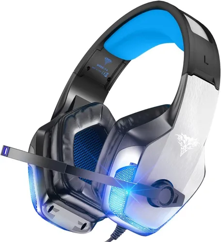 Auriculares Gamer Bengoo V-4 Luz Led Xbox Ps4 Pc Micrófono