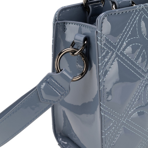Bolsa Satchel Cloe Irikani Mediano Color Celeste