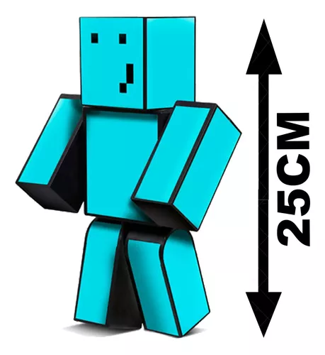 Kit 3 Bonecos Minecraft Problems Melzinha Mel 35 Cm - Algazarra - Boneco  Minecraft - Magazine Luiza