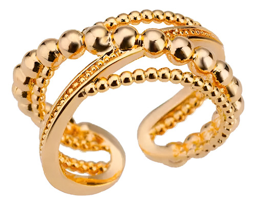 Anillo Acero Quirúrgico Talle Ajustable