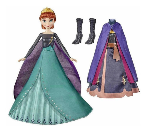 Frozen Ii Ana Transformación De La Reina Anna Disney Hasbro