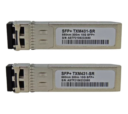 Kit 2 Tp-link Gbic Sfp Sfp+ 10g Lc 850nm Mm Sfp+ Txm431-sr