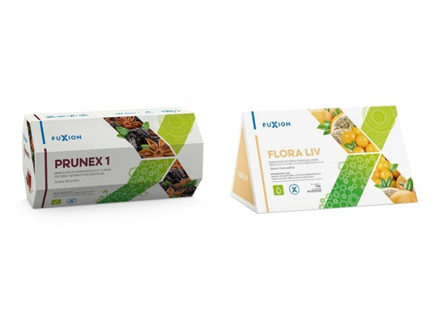 Kit Detox Fuxion | 5 Prunex + 5 Floraliv | Desintoxica Colon