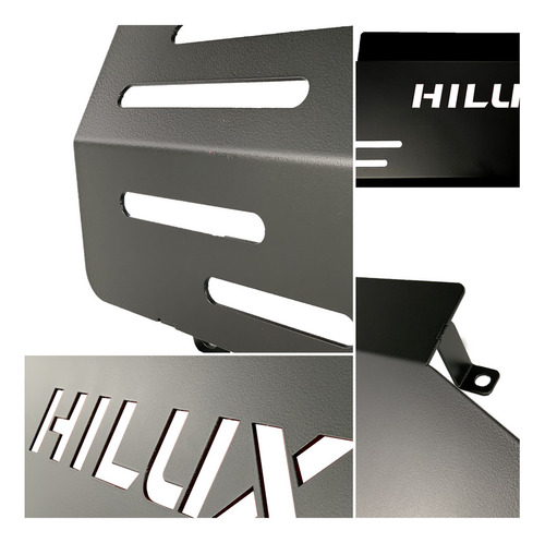 Protetor Peito Aço Preto Para Hilux 2016 A 2024