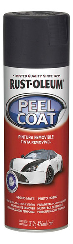 Spray Envelopamento Preto Fosco - Rust Oleum