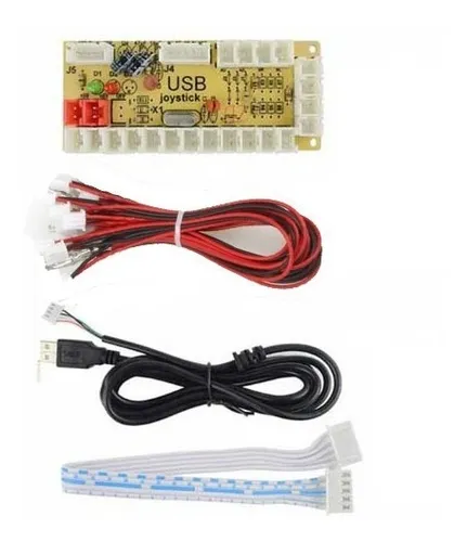 comprar Arcade Usb Zero Delay + Conexion De 5v P\u002Fboton Led
