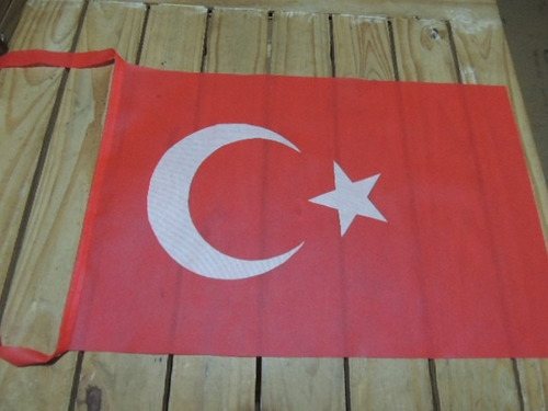 Bandera Turquía Simple Faz (eventos Deportivos, Actos, Etc)