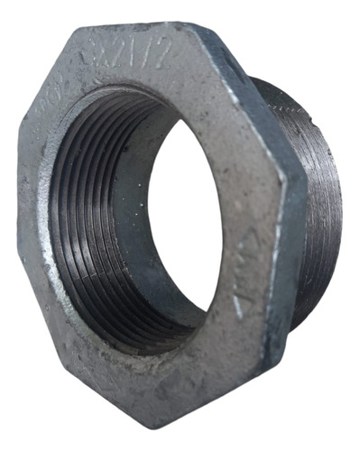 Reduccion Bushing Galvanizada 3 X 2 1/2 Pulgadas