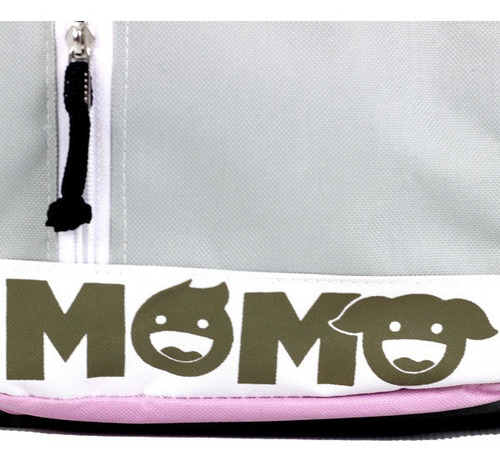 Morral Bolso Escolar Momo Kids Rosado Detal Mayor
