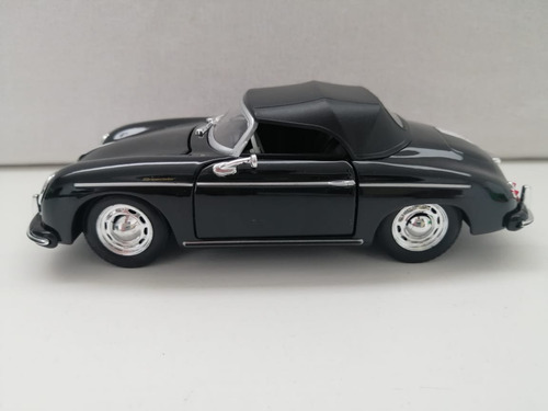 Negro Porsche 356 A Speedster Escala 1 24 Marca Welly 