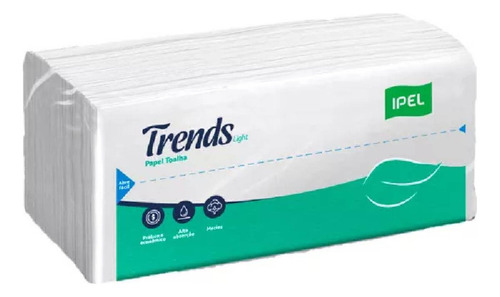Papel Toalha Interfolha Ipel Trends Folha Simples 250 Fls