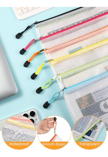 18 Bolsas De Malla Con Cremallera Para Juegos De Mesa