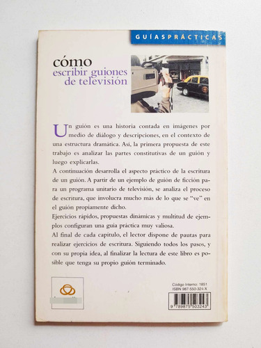 Cómo Escribir Guiones De Televisión - Rodrigo Fernández (Usado)