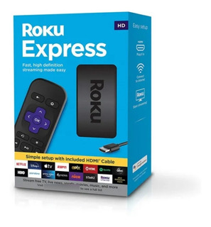 Roku Express 3930 estándar HD 32MB negro con 512MB de memoria RAM