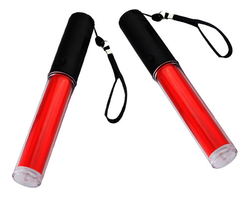 2pcs 10inch Police Signal Traffic Control Wand Led